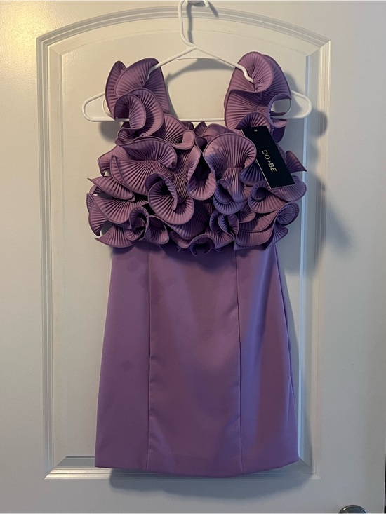 DO+BE Dresses & Skirts - DO+BE Purple Ruffle Bodice Mini Dress
